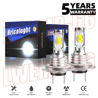 For Hyundai Tucson Sport Utility 4-Door 2016-2018 LED Headlight High/Low Bulbs - Image 1 of 4