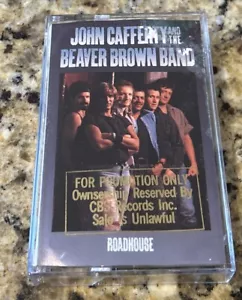 JOHN CAFFERTY & THE BEAVER BROWN "Roadhouse" Cassette Tape FZT 40980 - Picture 1 of 5