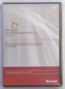 Microsoft Windows SBS Small Business Server 2008 Standard für HP Server - Bild 1 von 2