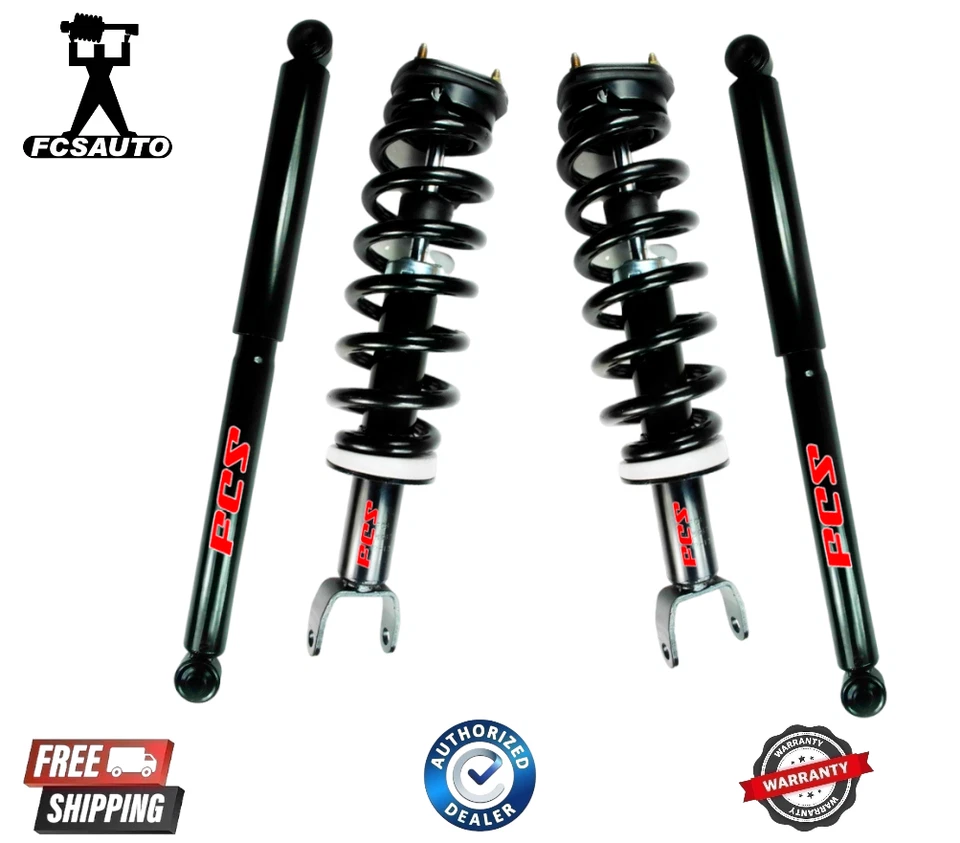 Juego completo de 2 amortiguadores delanteros y traseros FCS 2 para Ram 1500 2011-2018 Foto 1 de 1