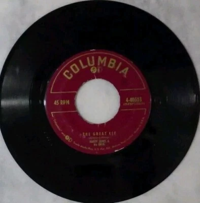 Harry James and his Orchestra THE GREAT LIE / THREE FOR THE SHOW Columbia4-40503 - Image 1 of 2
