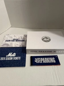 New York Mets 2020 Unused FULL SEASON Packet Ticket Book Parking Stub 2 - Picture 1 of 8