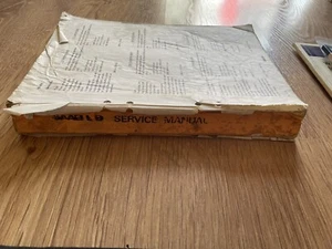 Saab 99 Service Manual 1969 - 1974. Vintage Well Used Cond, No Front Cover. - Picture 1 of 3