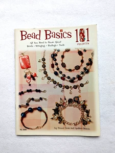 Bead Basics 101 Projects book - Beads Beading Stringing Wire-work Jewelry Crafts - Picture 1 of 2