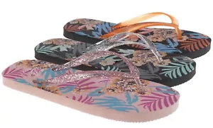 Zehentrenner Badeschuhe Sandaletten Badelatschen Damen BuntGr. 36,37,38,39,40,41 - Bild 1 von 4