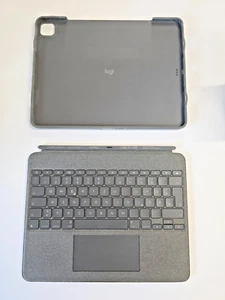 Logitech Combo Touch do iPada Pro 5. / 6. Gen 12,9 In Klawiatura QWERTZ Trackpad - Zdjęcie 1 z 6