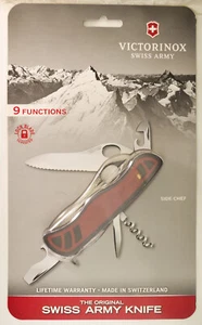 Victorinox Side Chef 111mm Swiss Army knife- New, One-hand/Serrated NIP #4043 - Picture 1 of 2