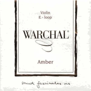 Warchal Amber Violin Strings Set 4/4 - Loop E End  - Picture 1 of 2