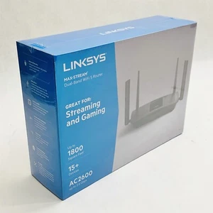 Linksys EA8100 Max-Stream AC2600 Dual Band MU-MIMO Gigabit WiFi 5 Router New - Picture 1 of 6