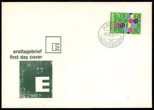 FDC Liechtenstein, 1960. Vaduz. - Imagen 1 de 2