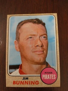 1968 Topps #215 Jim Bunning (NM-MT) - Picture 1 of 2