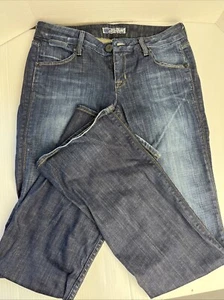 Hudson Jeans Womens 28 Blue Denim Bootcut Dark Wash Low Rise Cotton Blend 28x32 - Imagen 1 de 7