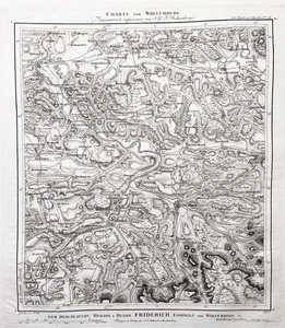 Kirchheim Under Teck Weilheim Esslingen Nürtingen Wendlingen Cotta Card 1810 - Picture 1 of 1