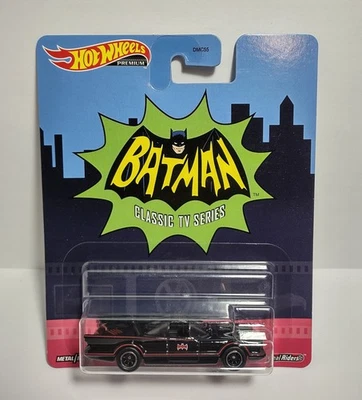Batimóvil Batman Serie de TV Clásica Premium Hot Wheels Real Riders Metal  Foto 1 de 2
