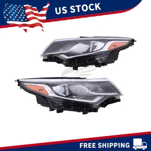 Headlight For 2019 2020 Kia Optima W/LED DRL 92101-D5500 92102-D5500 2pc - Picture 1 of 11