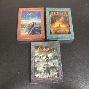 The Hobbit Extended Edition Three Box Sets - Picture 1 of 12