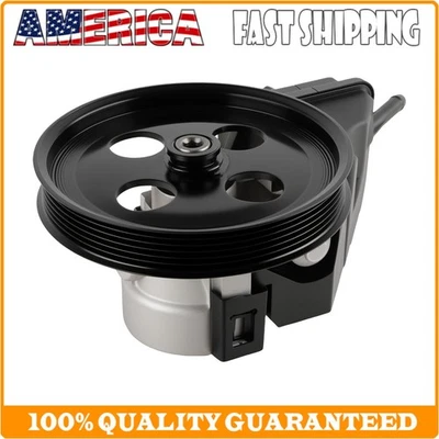 Power Steering Pump w/ Reservoir for Cadillac DTS Buick Lucerne 2006-2011 4.6L - Image 1 of 4