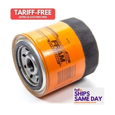 Fram PH25, One Orange Steel Oil Filter Aftermarket High Performance Racing Part - Image 1 of 4