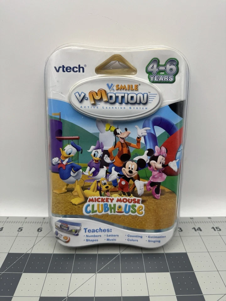 Vtech V Smile Motion Active Learning System Mickey Mouse Club House Ages NIP - Image 1 of 2