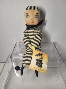 Joe Spencer Gathered Traditions Halloween Truco o trato Muñeca prisionera Keaton - Imagen 1 de 4