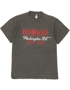Camiseta Top RUSSELL ATLÉTICA Para Hombres WASHINGTON DC Gráfica Pequeña Gris Algodón BW12 - Imagen 1 de 4
