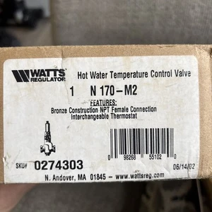 WATT 1" N 170-M² Warmwasser-Temperaturregelventil 0274303 - Bild 1 von 8