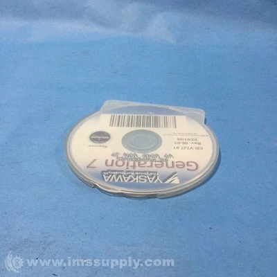Software microunidades de CA Yaskawa CD.V7J7.01 generación 7 FNIP Foto 1 de 4