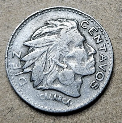Columbia Diez 10 centavos - 1959 - Moneda cobre níquel - KM# 212  Foto 1 de 2