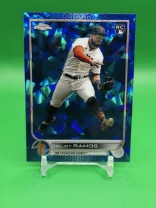 2022 Topps Chrome Update Sapphire Edition Heliot Ramos #US154 Rookie RC - Bild 1 von 2