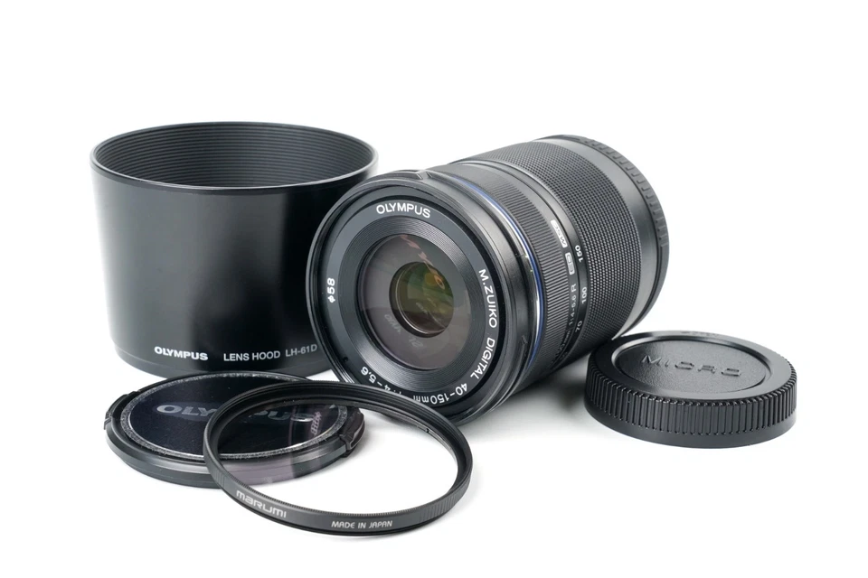 [Exc++] OLYMPUS M.ZUIKO DIGITAL 40-150mm F/4-5.6 R ED MSC Zoomobjektiv #2948A - Bild 1 von 4