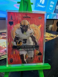 Luther Burden 3rd (/2) PRC HHZ-LB 2024 Wild Card 5 Card Draw - Picture 1 of 1