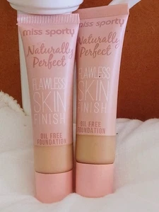 Miss Sporty Naturally Perfect FLAWLESS SKIN FINISH Foundation|Golden Ivory|Beige - Picture 1 of 8