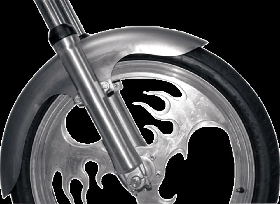 Russ Wernimont Designs RWD-CW5.5S Flared Front Fender 11-13 Harley Blackline FXS Foto 1 de 1