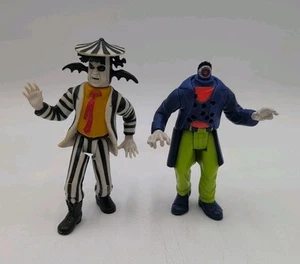 1989 Kenner Beetlejuice Showtime & Shish Kebab Geffen Film Co Action Figure Lot - Picture 1 of 5