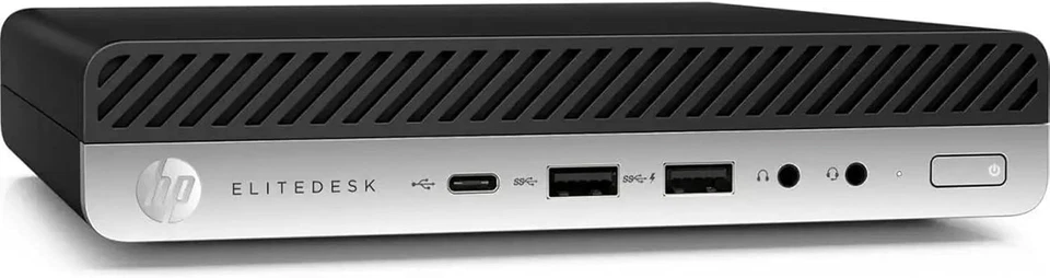 HP EliteDesk 705 G4 SFF PC Ryzen 5 3.60GHz, SSD, 16GB, WiFi, Vega 11, Windows 11 - Image 1 of 4