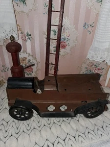Circa 1920 DAYTON SCHEIBLE? HILL CLIMBER FRICTION DRIVE FIRE TRUCK + MORE - Picture 1 of 21
