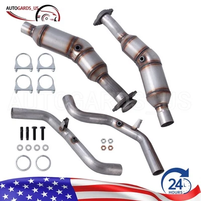 2x Convertidor catalítico para Land Rover Range Rover 2014-2017 5,0 L izquierda y derecha Foto 1 de 4