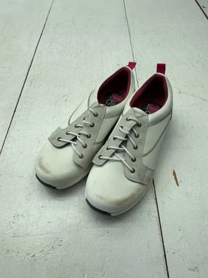 Zapatos Sanita de cuero blanco gamuza O2 Life-Revive antideslizantes para mujer talla 8,5 Foto 1 de 4