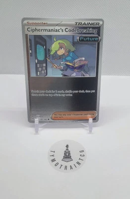 Pokemon - Ciphermaniac's Codebreaking 145/162 Sv05: Temporal Forces Reverse Holo - Image 1 of 2