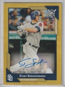 2018 Topps Big League - Big League Autographs Cory Spangenberg #BLA-CSP (AU) - Bild 1 von 2