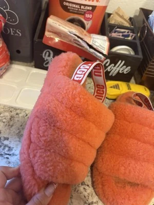 UGG Salmon Pink Slippers - Image 1 of 4