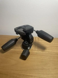 Manfrotto 3-Wege-Schwenk-/Neige-Stativkopf mit Schnellwechselplatte - Bild 1 von 6
