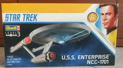 REVELL KIT STAR TREK  U.S.S. ENTERPRISE NCC-1701  -  RIF.04991 SCALA 1:600 - Immagine 1 di 4