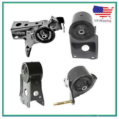 Juego de 4 piezas de montaje de motor y transmisión manual para Nissan Máxima 2003 3,5 L V6 Foto 1 de 4