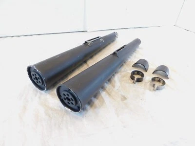 Silenciadores silenciadores sistema escape negro Triumph Thunderbird Sport 1998-2003 Foto 1 de 4