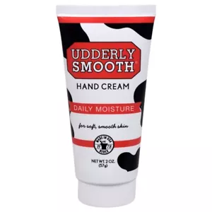 2 cremas para manos con humedad diaria suave UDDERLY 2 OZ hechas en EE. UU. (*Nuevas*) - Imagen 1 de 2