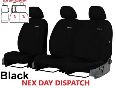 PEUGEOT EXPERT 2018 - 2025 FABRIC TAILORED FRONT SEAT COVERS - Image 1 of 4