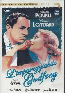 DVD + Póster 24x36 **EL INCOMPARABLE GODFREY** con W.Powell C. Lobard nuevo1936 - Imagen 1 de 2