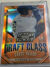 2014 Panini Prizm Perennial Draft Picks Draft Class Orange #38 Chase Vallot