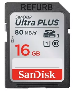 SanDisk SD ULTRA SDHC 16GB memory card for Browning game trail camera - Picture 1 of 8